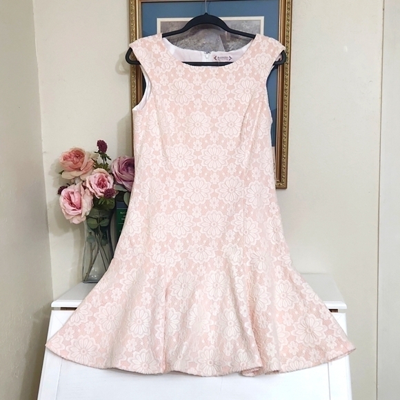 Nanette Lepore Bella Donna Cap Sleeve Dress Semi Formal Party Wedding Career 8 - Picture 3 of 13